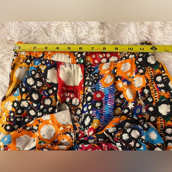 Saaksha & Kinni Blue Printed Mirror Trousers XS - Picture 8 of 16